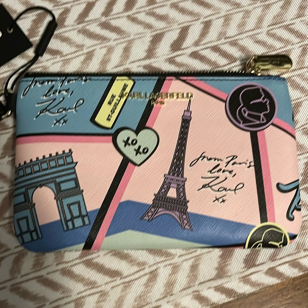 Karl Lagerfeld Wristlet NWT